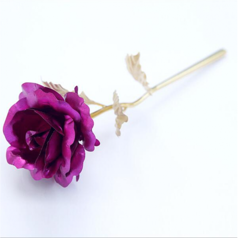 Gold Foil Plated Rose