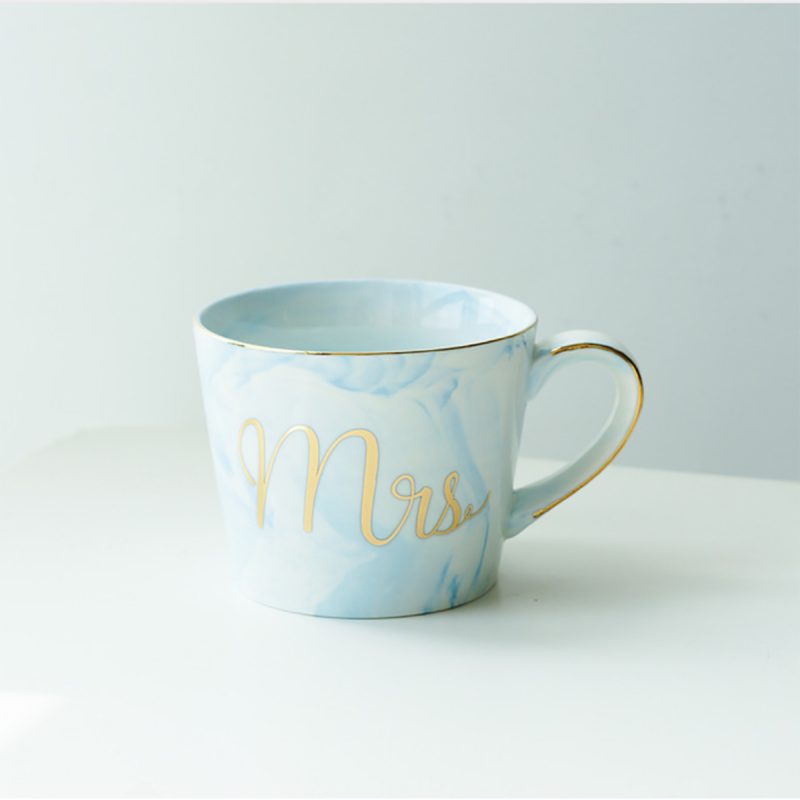 Mr and Mrs Monogram Mug