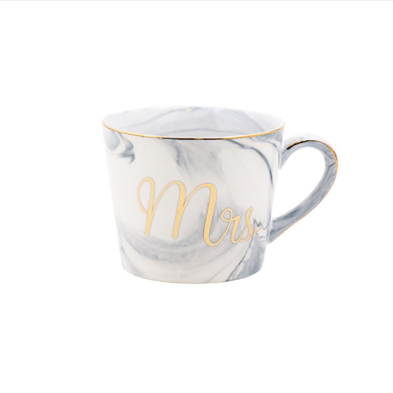 Mr and Mrs Monogram Mug