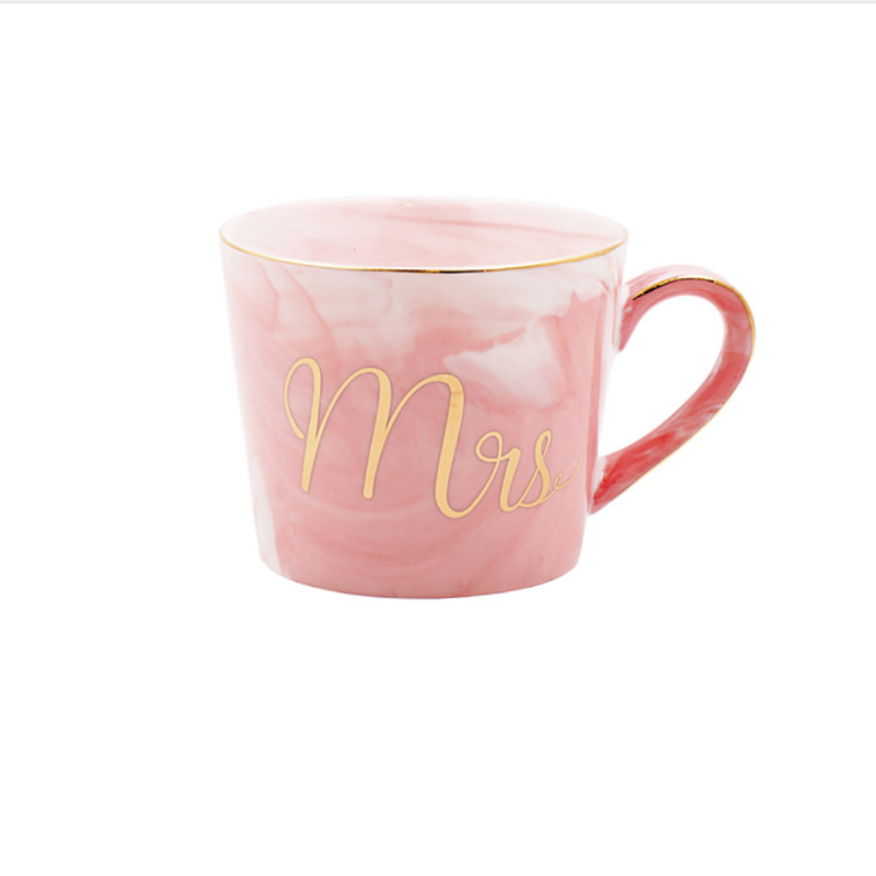 Mr and Mrs Monogram Mug