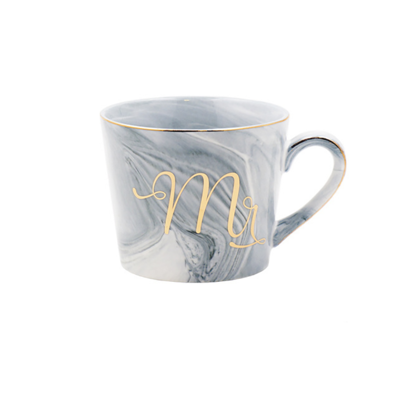 Mr and Mrs Monogram Mug