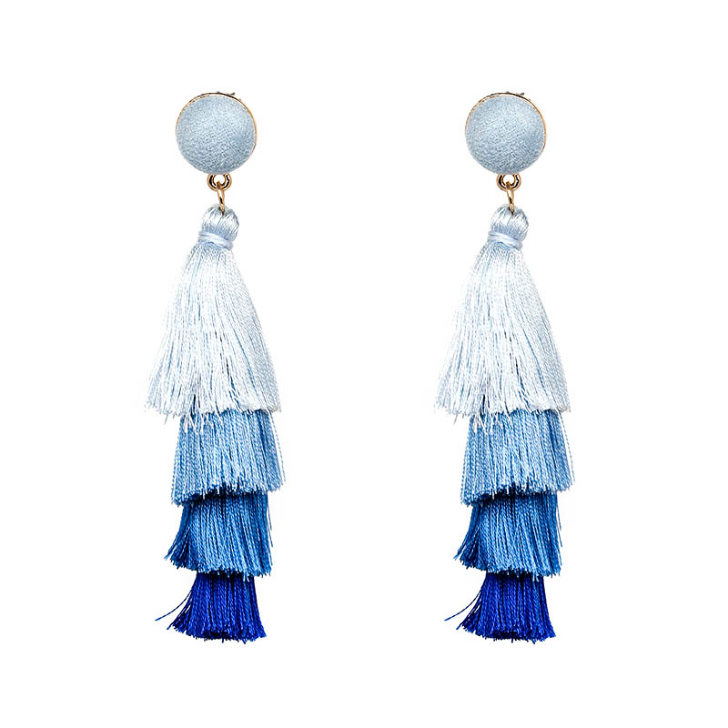 Multi-Layer Fringe Statement Earrings | Style Limits