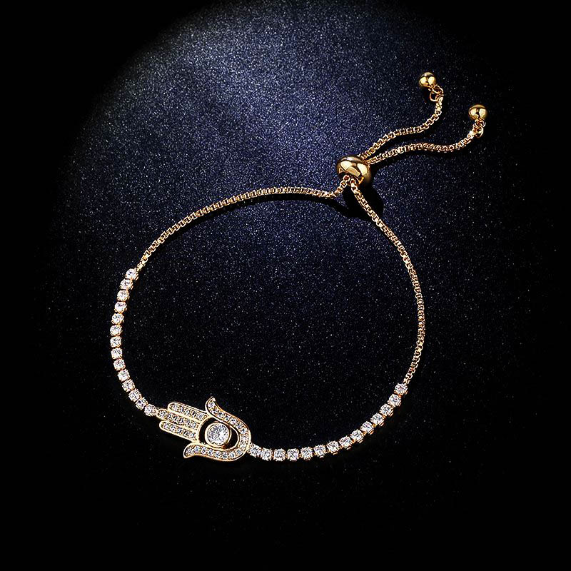 Hamsa Charm Bracelet