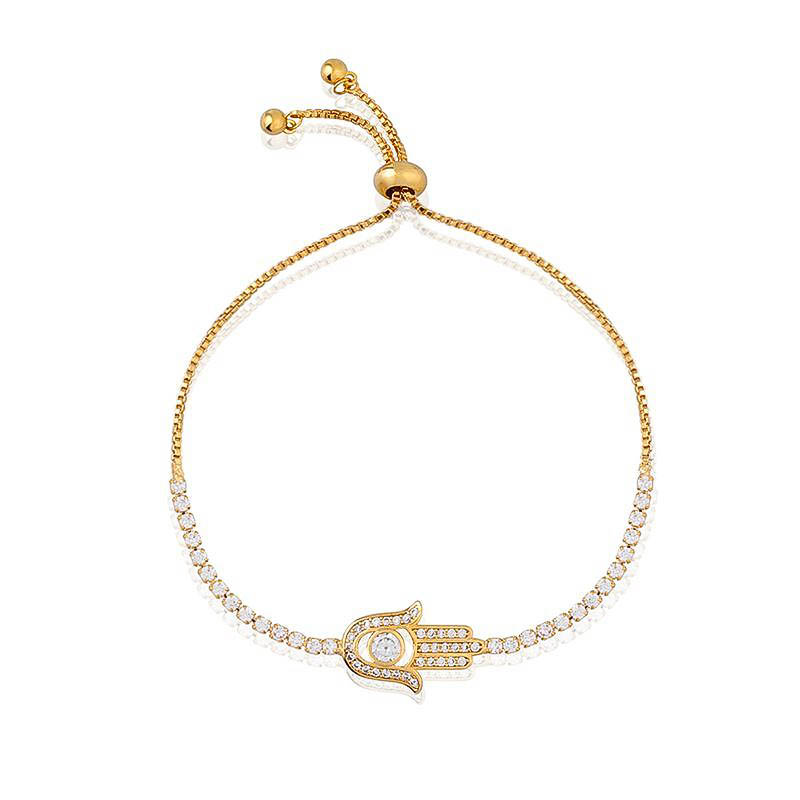 Hamsa Charm Bracelet