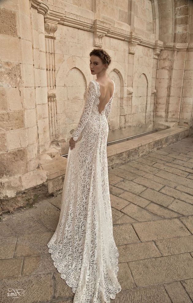 v neck lace maxi dress