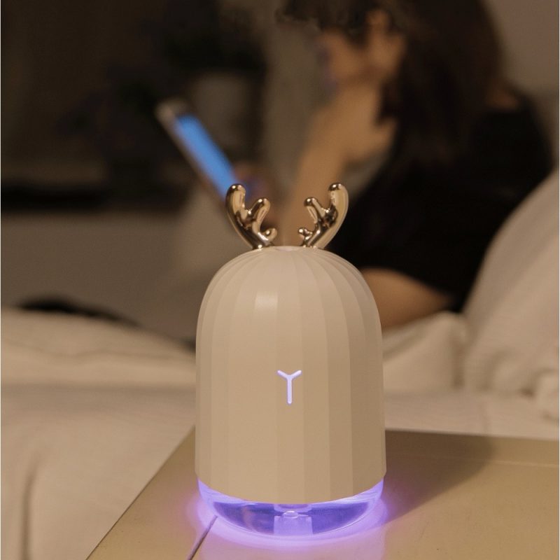 Ultrasonic Air Humidifier Aroma Essential Oil Diffuser for Home Car USB Fogger Mist Maker with LED Night Lamp