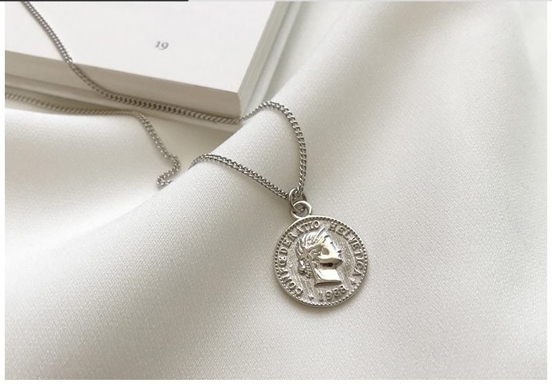 Coin Pendant Chain Necklace