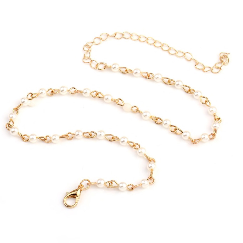 Pearl Chain Choker Necklace | Style Limits