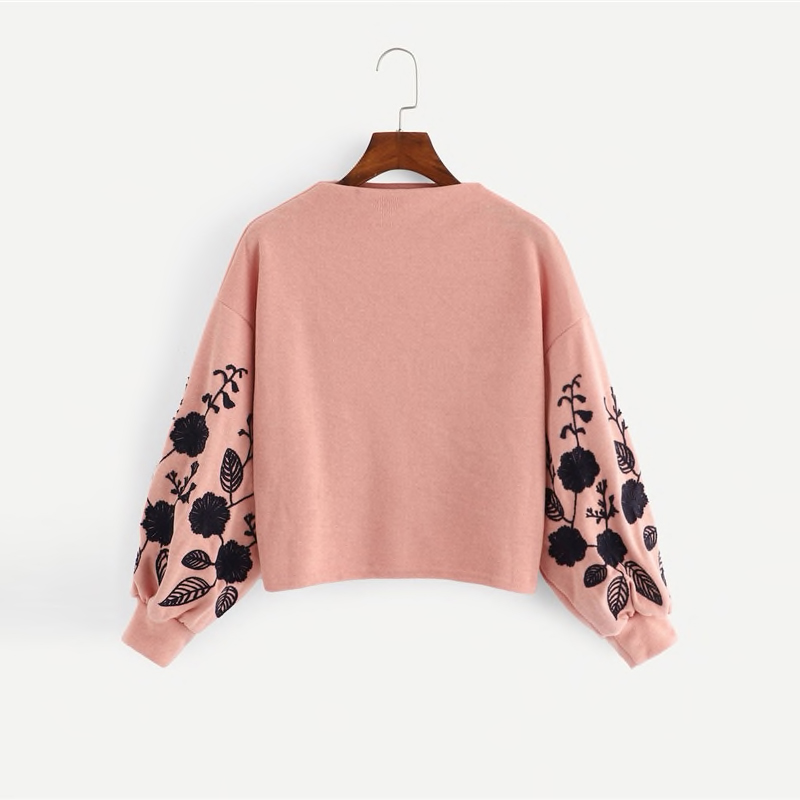 Poppy Embroidered Sweater | Style Limits
