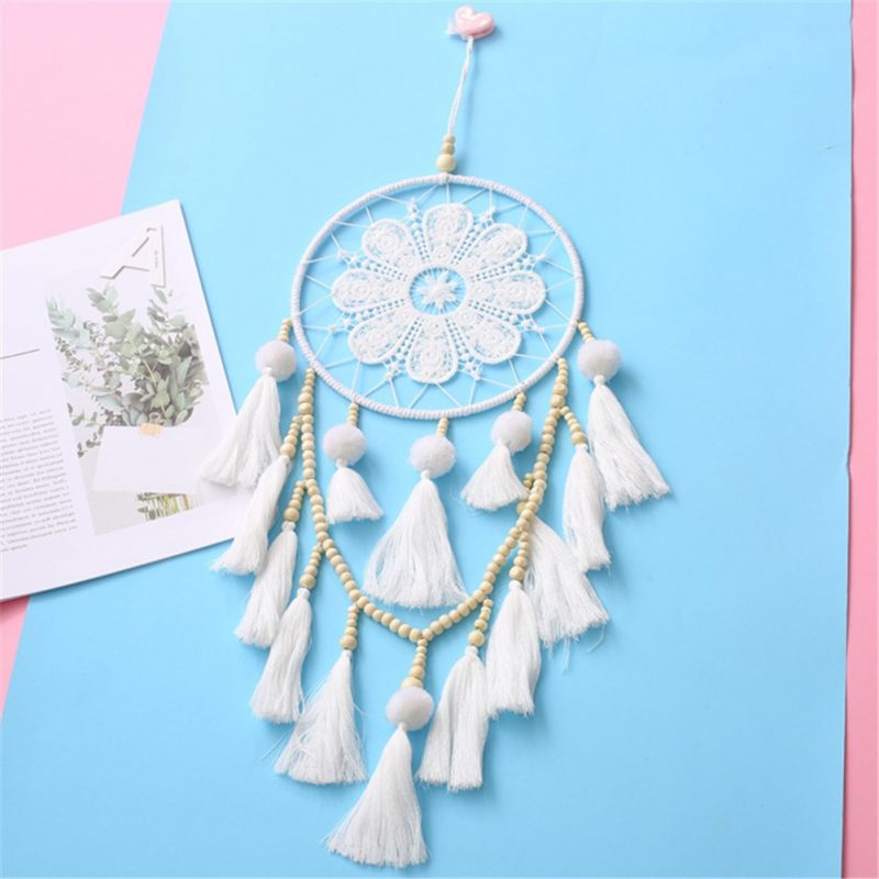 Tassel Beaded Dreamcatcher