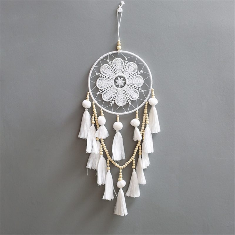 Tassel Beaded Dreamcatcher