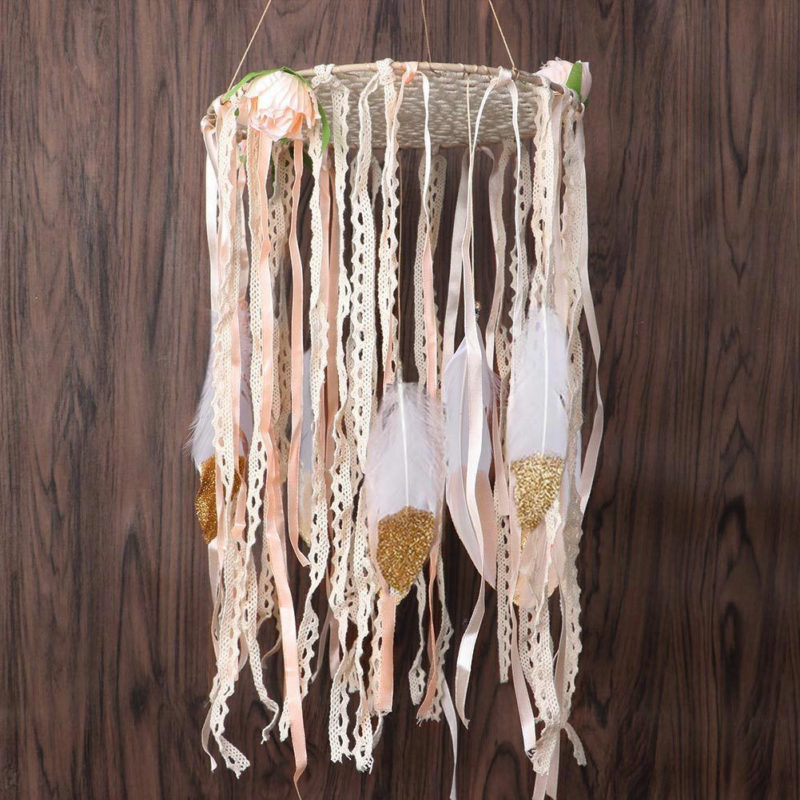 Boho Crochet Lace Dreamcatcher