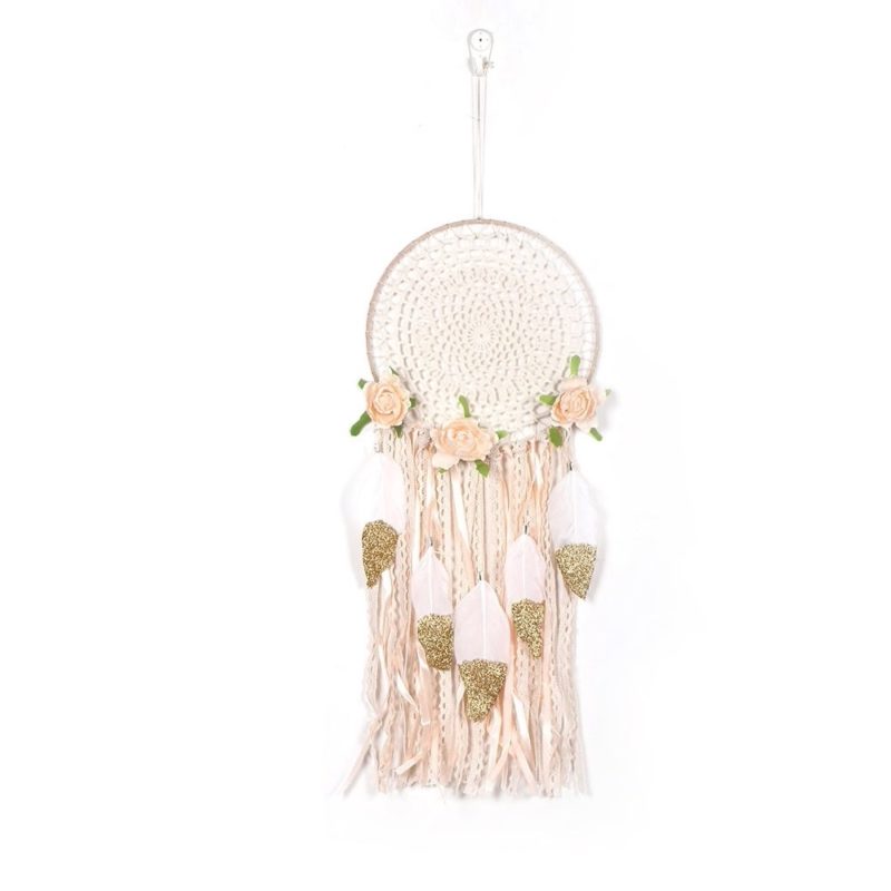 Boho Crochet Lace Dreamcatcher