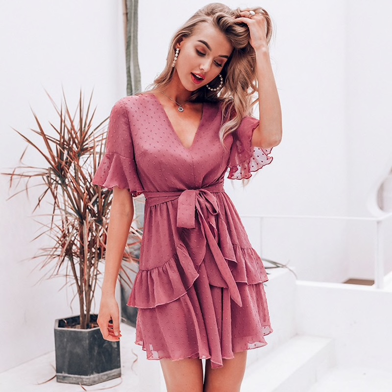 chiffon dress styles