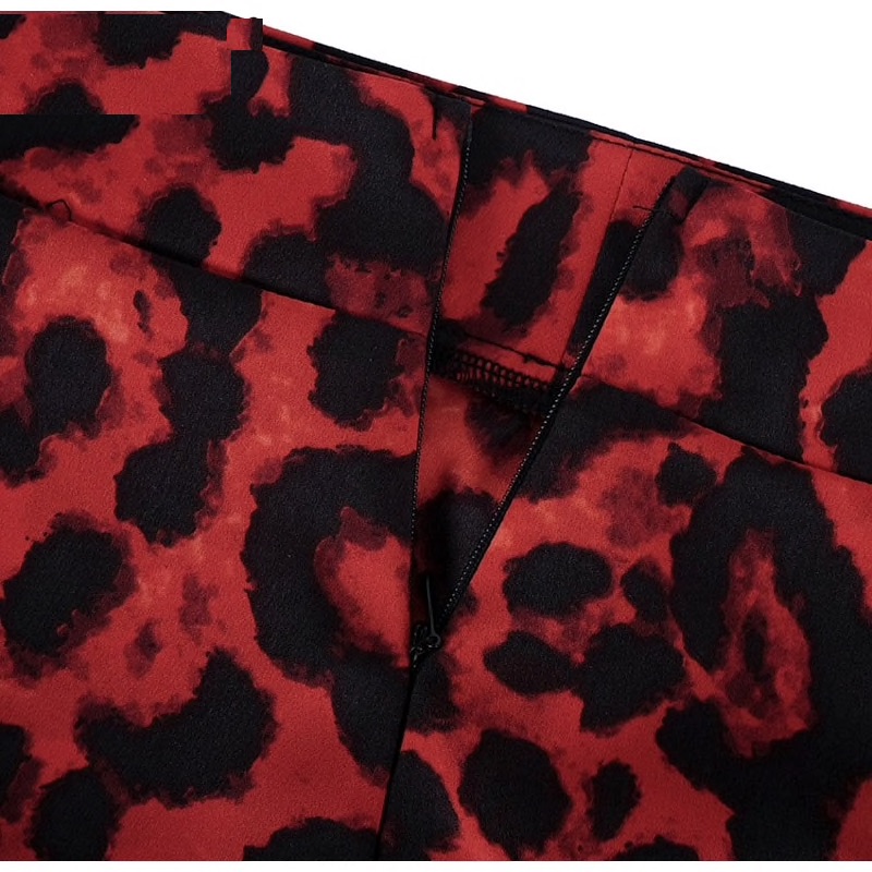 Leopard Ruffle Midi Skirt | Style Limits