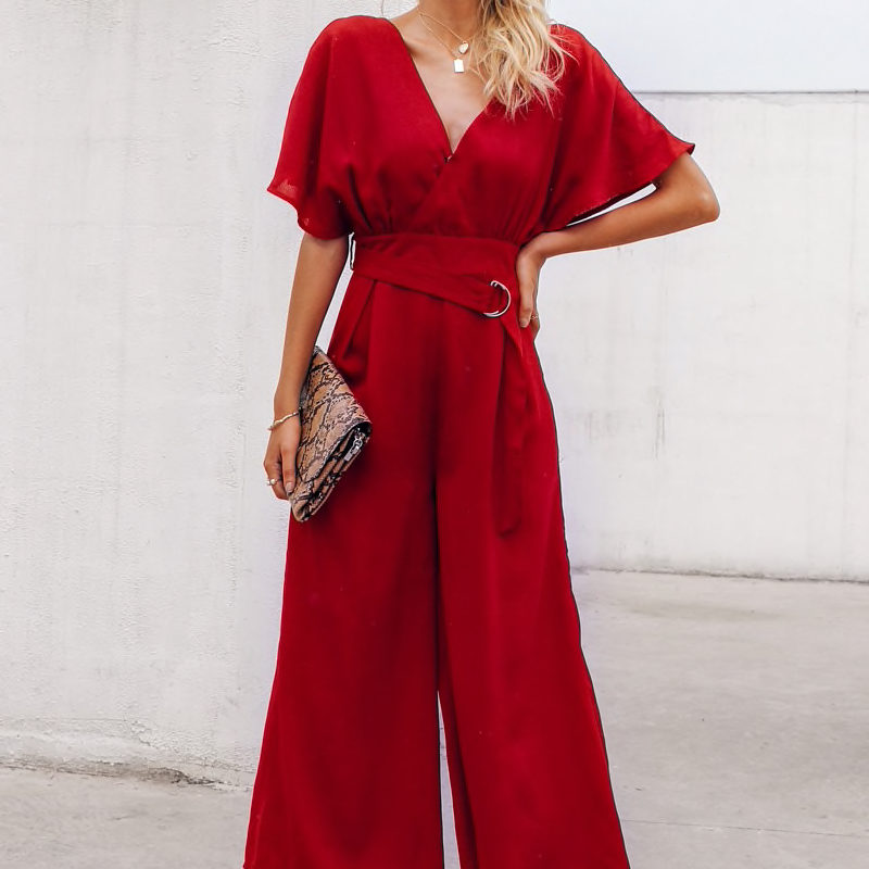 Rina Belted Jumpsuit | Style Limits