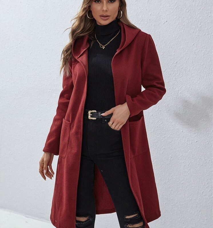 Mel Long Hooded Coat - Style Limits